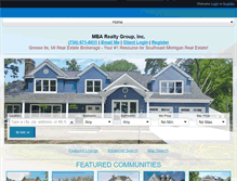 Tablet Screenshot of mbarealty.com